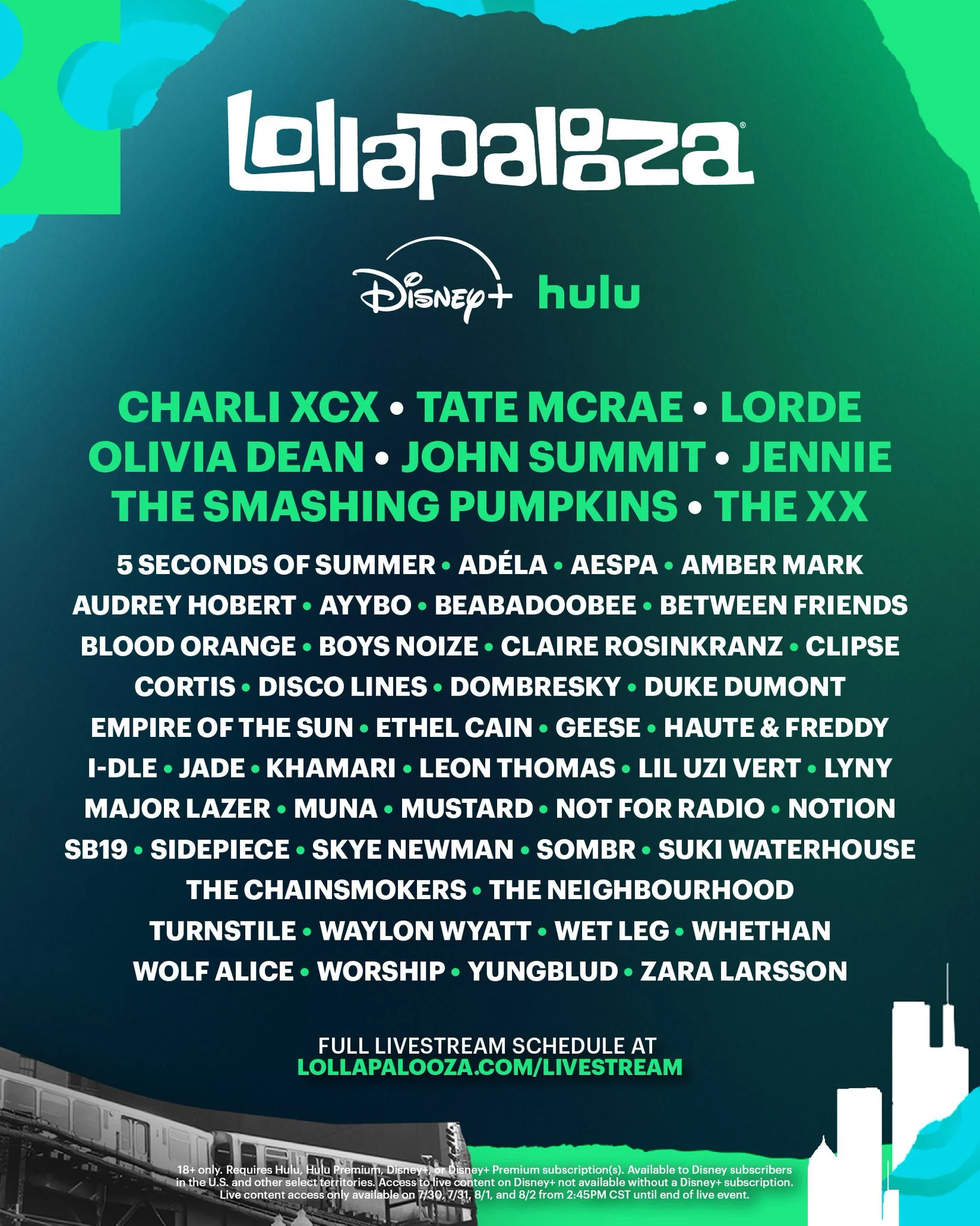 SB19 Lollapalooza Live on Disney+ and Hulu
