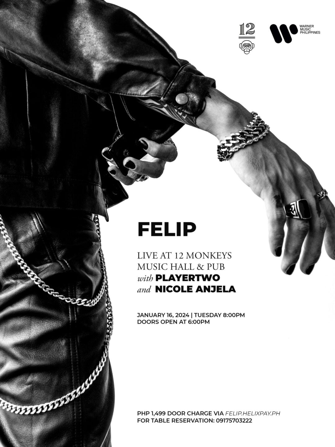 FELIP to perform alongside PLAYERTWO and Nicole Anjela!
