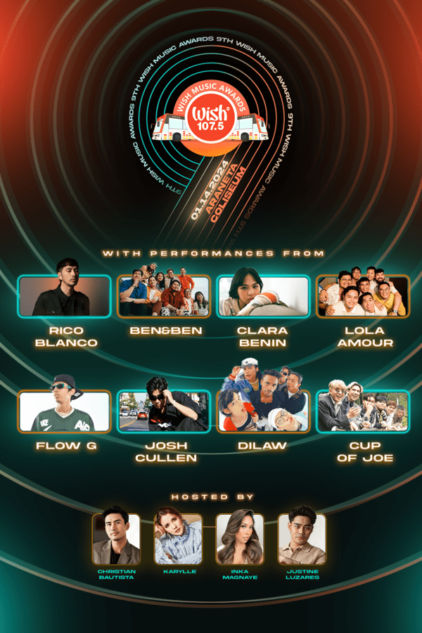 JOSH to perform at the WISH Music Awards on January 14th!