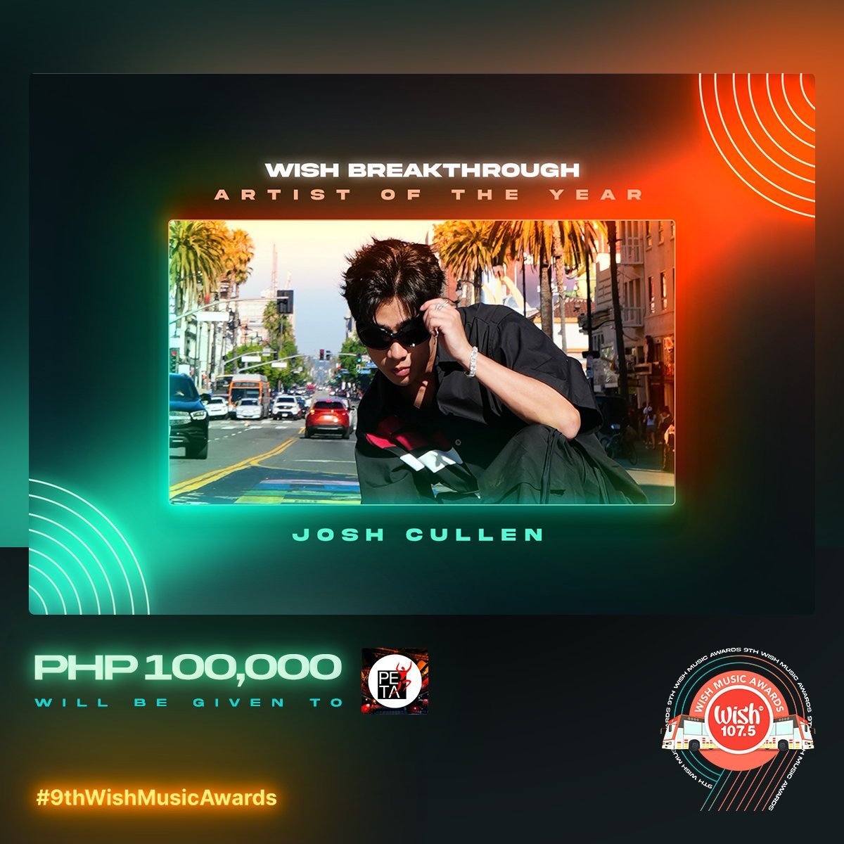Josh Cullen Wish Breakthrough Artist OTY