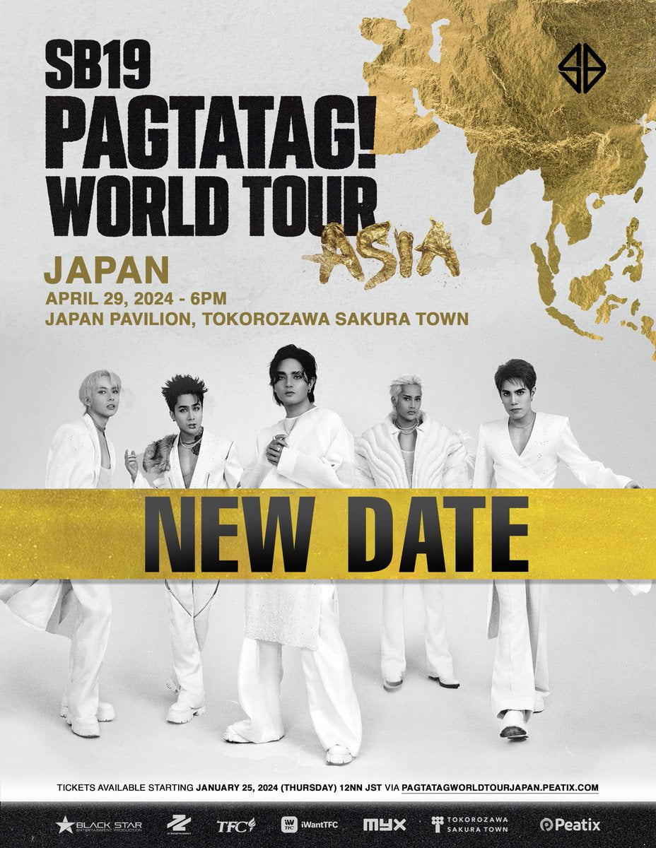 The New Date for SB19’s Pagtatag Asia Tour in Japan has been Confirmed!