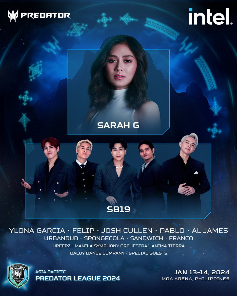 SB19 to perform at the Asia Pacific Predator League Grand Finals 2024 (Day 1 & 2)