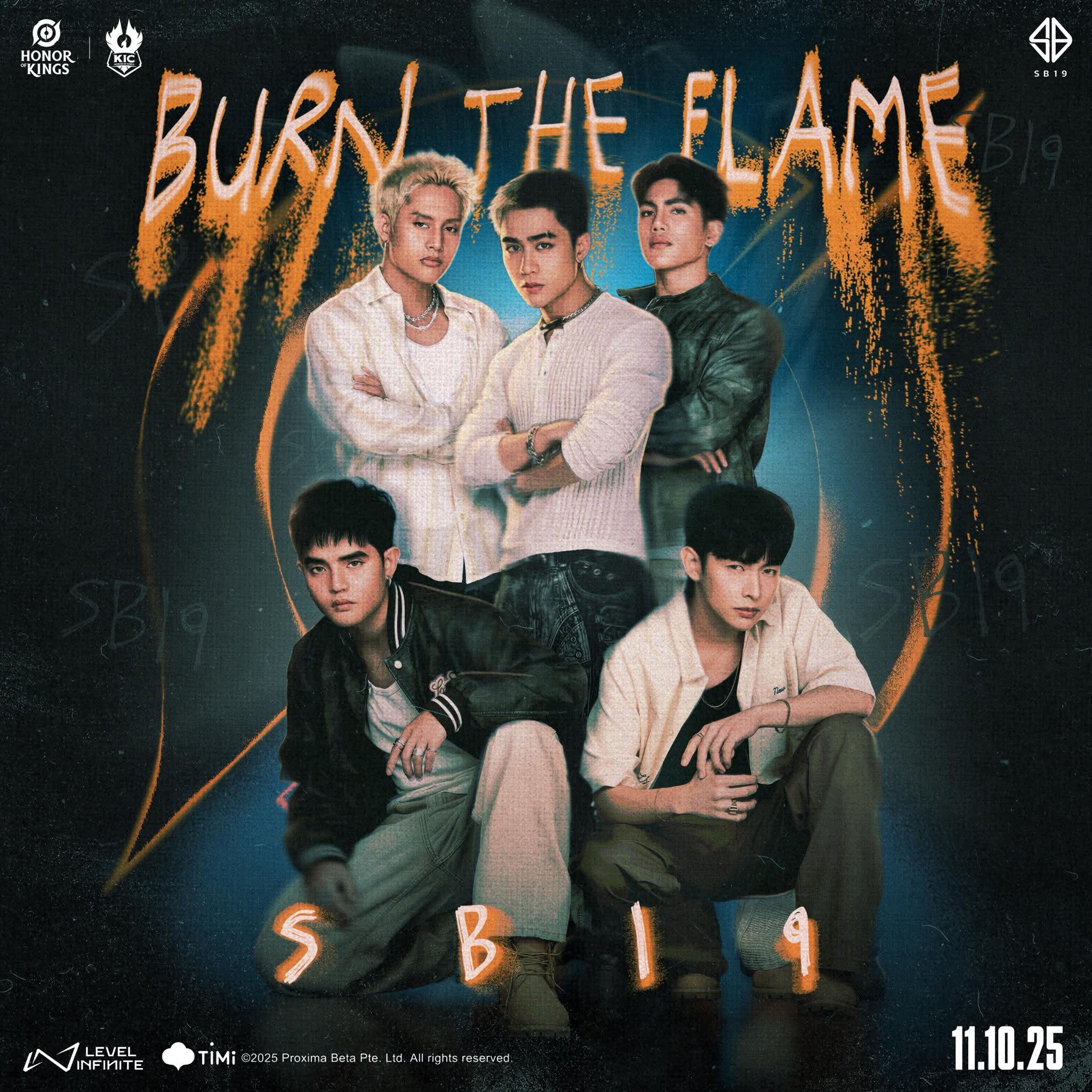 SB19 - Honor of Kings KIC2025 Official Anthem "Burn the Flame"