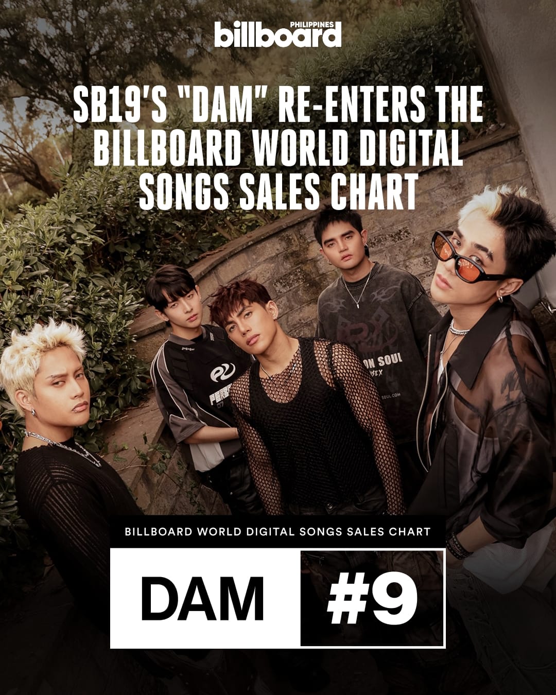 ‘DAM’ Re-enters Billboard World Digital Sales Chart at #9