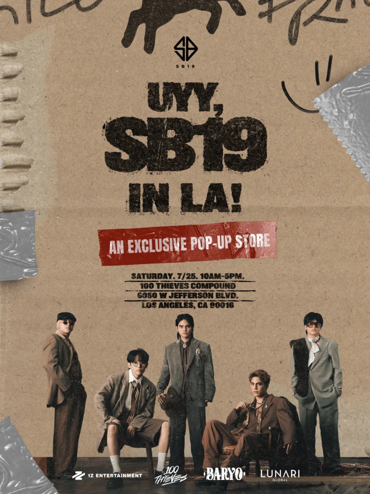 SB19 x 100Thieves Compound Pop Up Store (LA)